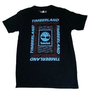 Timberland boys black t-shirt size large 14/16